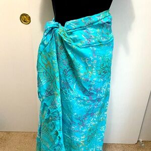 Rayon shawl or pareo